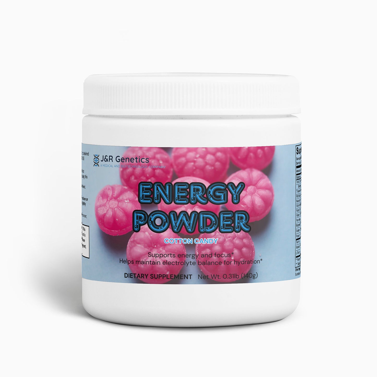 J&R Energy Powder (Cotton Candy)