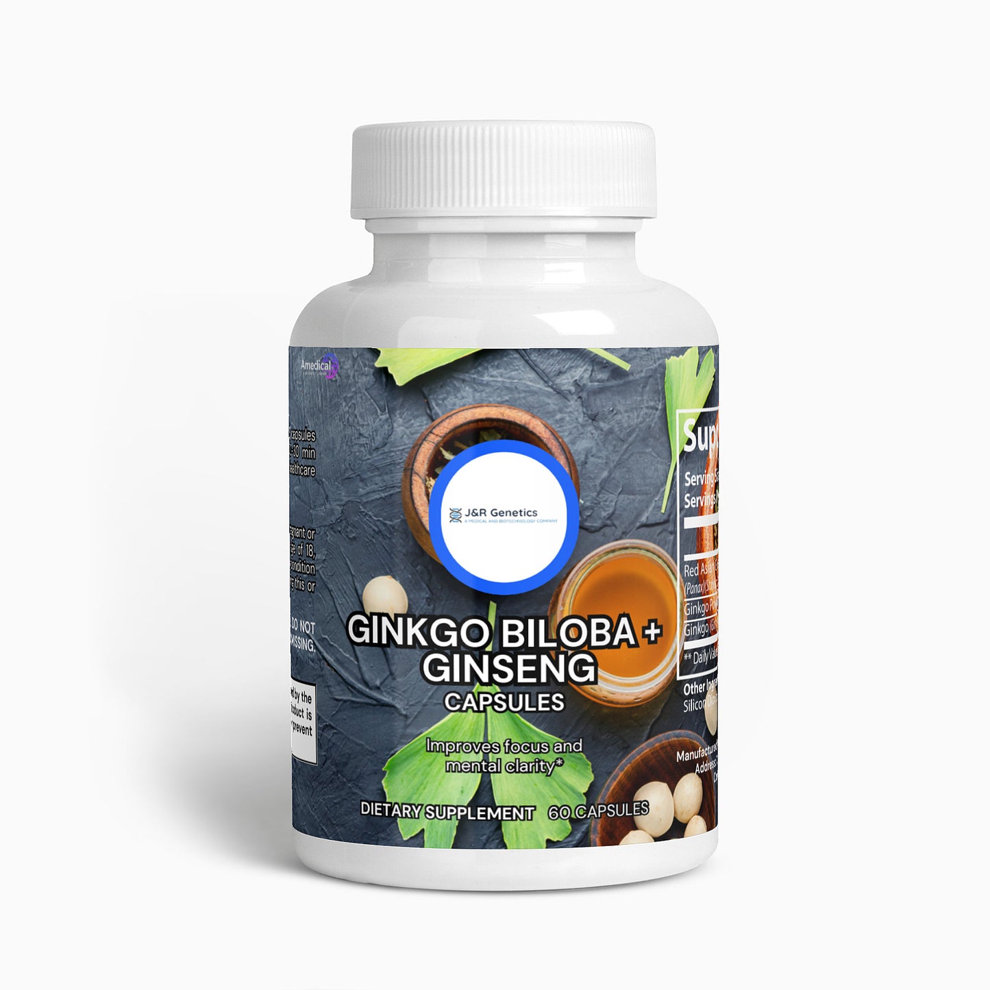 J&R Ginkgo Biloba + Ginseng