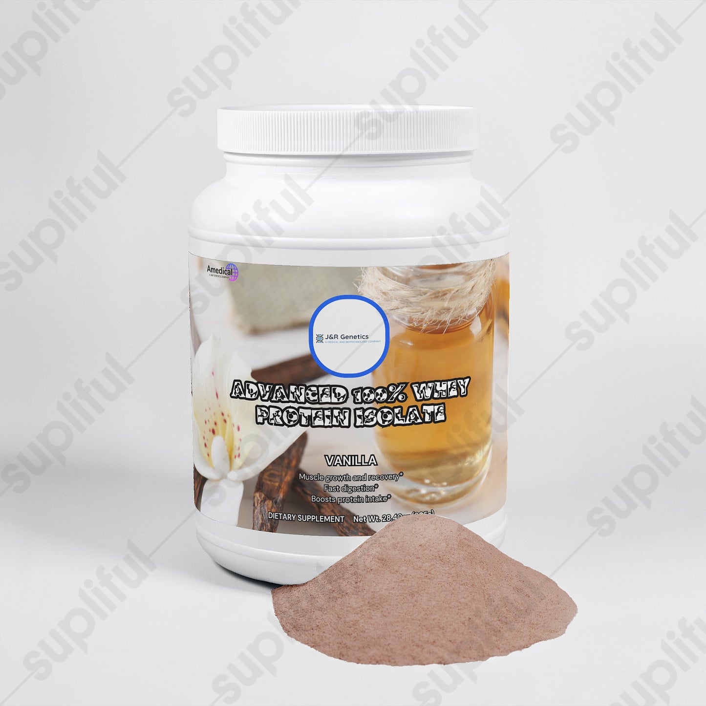 J&R Advanced 100% Whey Protein Isolate (Vanilla)