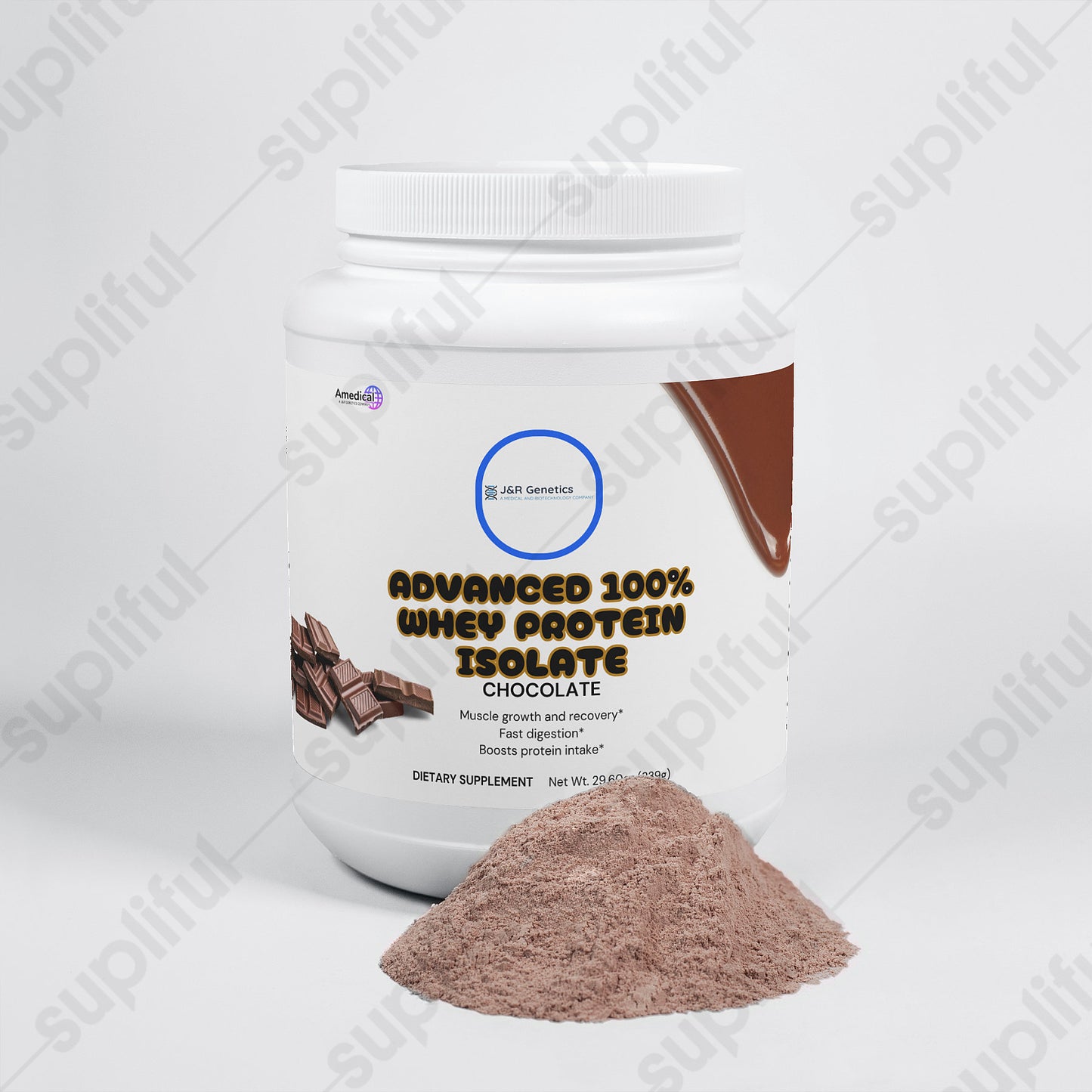 J&R Advanced 100% Whey Protein Isolate (Chocolate)