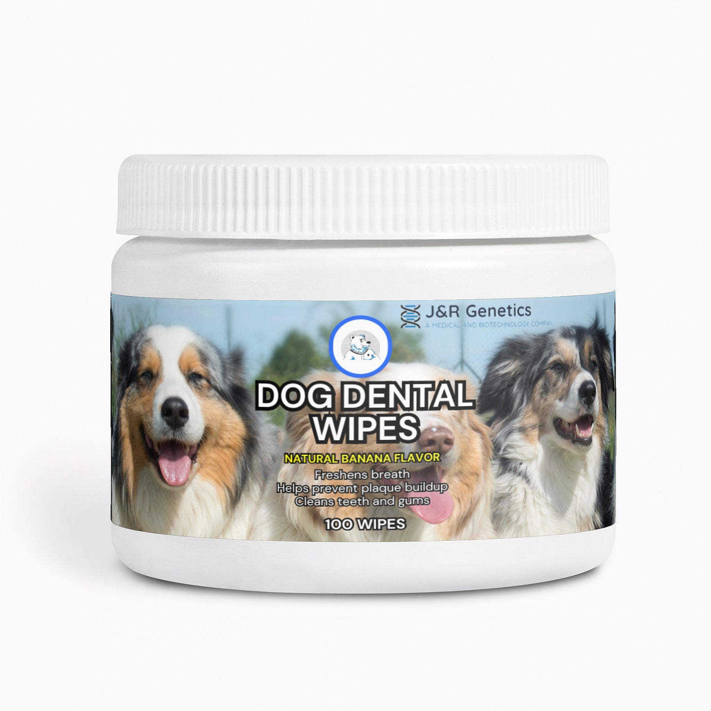 J&R Dog Dental Wipes