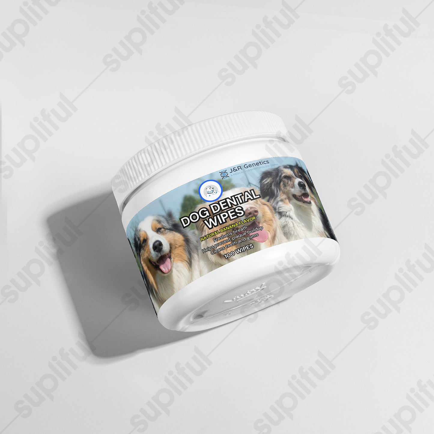 J&R Dog Dental Wipes