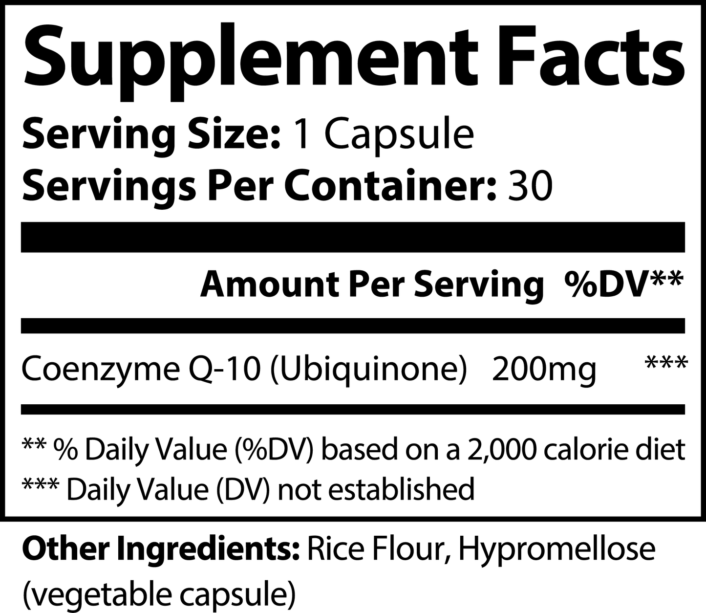 J&R CoQ10 Ubiquinone